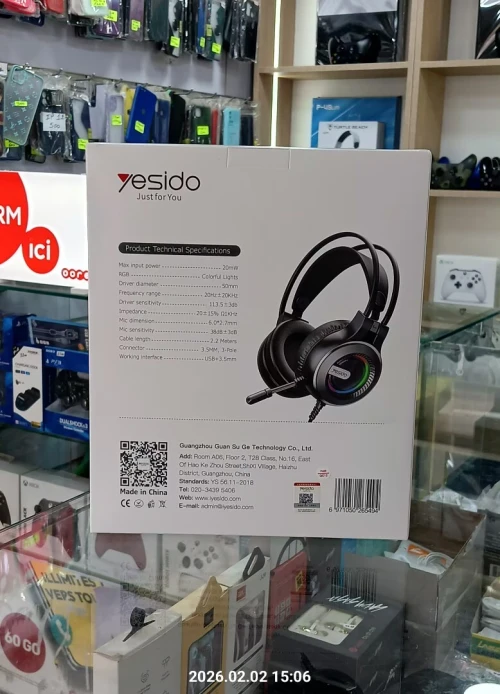 CASQUE YESIDO EK02 GAMING