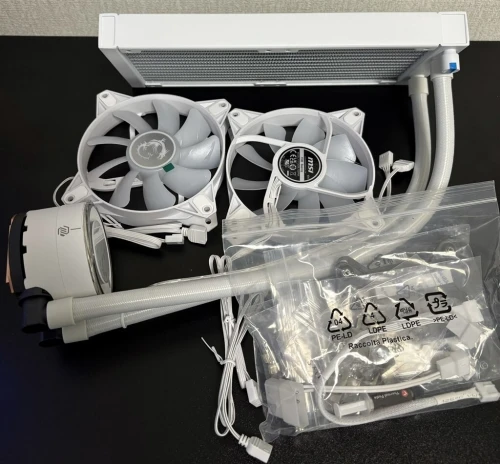 VENTILATEUR WATER COOLING MSI MAG CORELIQUID E240 WHITE