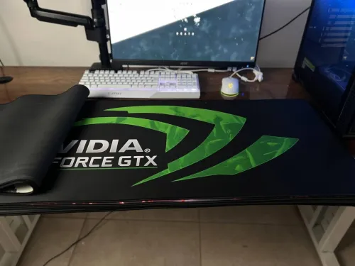 Tapis de Souris Gamer XXL 900x400x2mm  Grand Tapis de Bureau pour Clavier et Souris