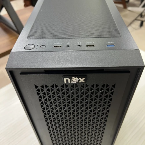 Boîtier Gamer NOX NEXUS Full Black avec 4 ventilateurs RGB