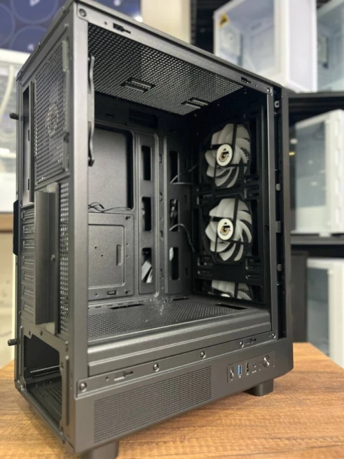 Boitier Gamer NOX APEX FLOW full Back plus 4Pcs Fans RGB