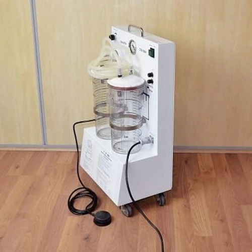 Aspirateur chirurgical de bloc opératoire CURADIA 2bocaux pédale