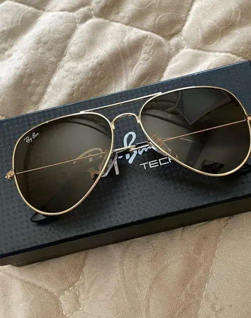 RAY-BAN  MÉTAL RB   aviator Luxury Designer Eyewear. Fabrication   itali