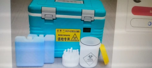 Bouteille étanche 95kpa substances infectieuse UN2814