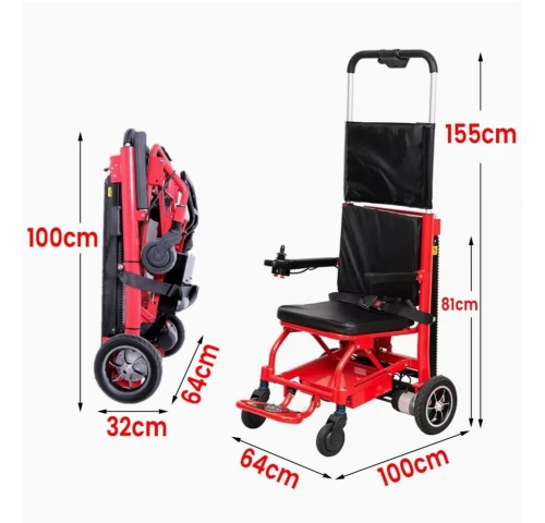 Fauteuil roulant électrique et monte escalier électrique 