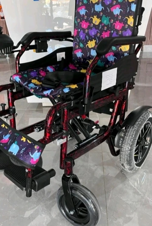 Fauteuil roulant électrique lit avec télécommande