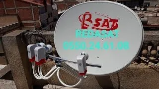 Montage parabole TV Abouleman demo 