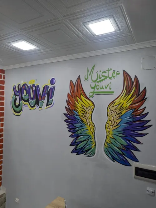 Dessin sur mur