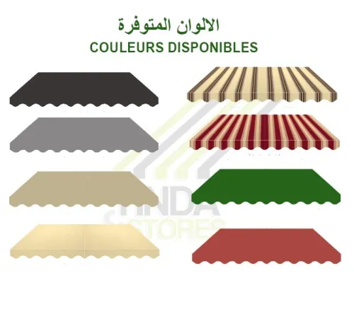 Tinda et Stores pour jardin et magasin 