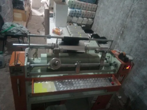 machine à rouler papier aluminium. cuisson  papier transparent.ماكنة لف ورق الألمنيوم و الورق الشفاف