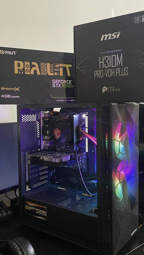 Pc gamer gtx 1050 ti i3 9100f