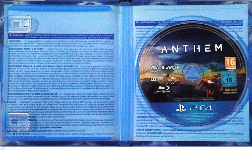 Lot de 3 jeux PS4  Anthem / Gran Turismo Sport / Metro Exodus