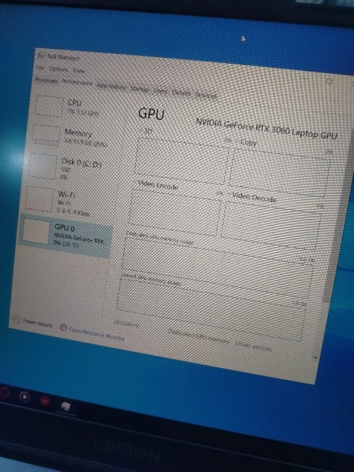 Lenovo Légion Ryzen 7 5800H rtx 3060