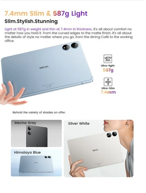 BLACKVIEW OSCAL ELITE 1  8GB+16GB/256GB  8800MAh
