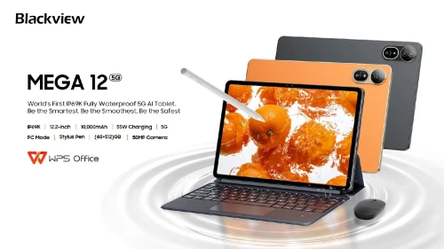 BLACKVIEW MEGA 12  128GB/256GB  10000mAh +ACCESOIRES
