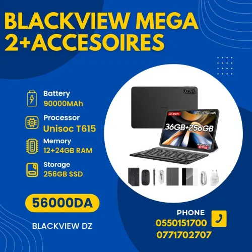 BLACKVIEW MEGA 2+ACCESOIRES 12GB/256GB 9000mAh