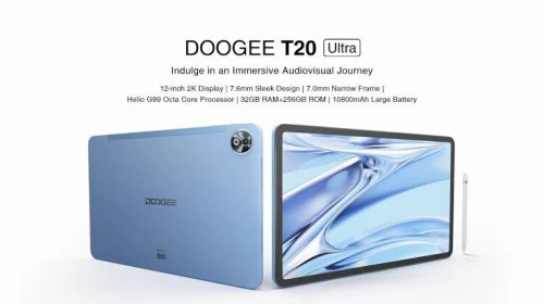 DOOGEE T20 ULTRA  12GB/256GB 12-INCH  11000mAh