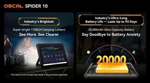 BLACKVIEW OSCAL SPIDER 10  8GB/256GB   20000mAh