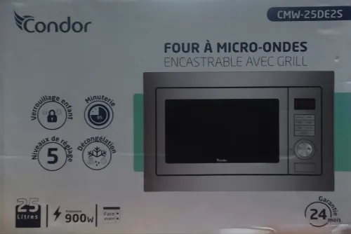 Micro-ondes Encastrable Avec Gril 25 L