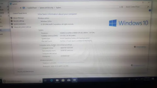 Pc portable i5 6eme   256ssd
