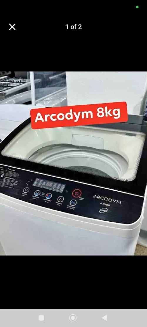 Promotion machina à laver arcodym 8 kg , 10kg , 12kg Automatique 8 program 