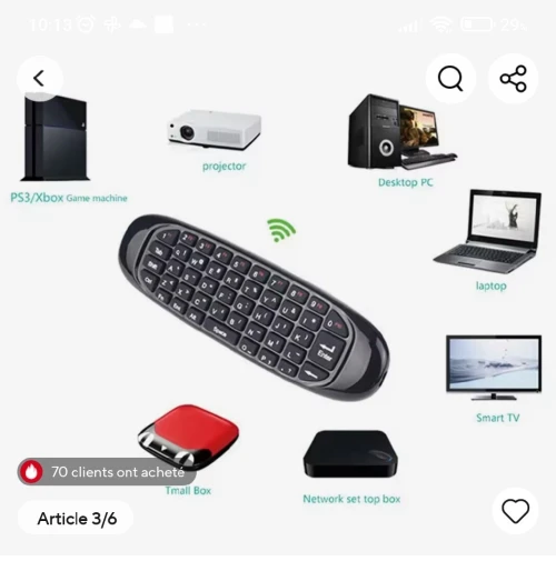 Télécommande bluetooth