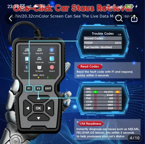 Scanner OBD2 V 5.19