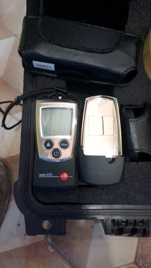 آلة قياس الحرارة و الرطوبة testo profitionel 