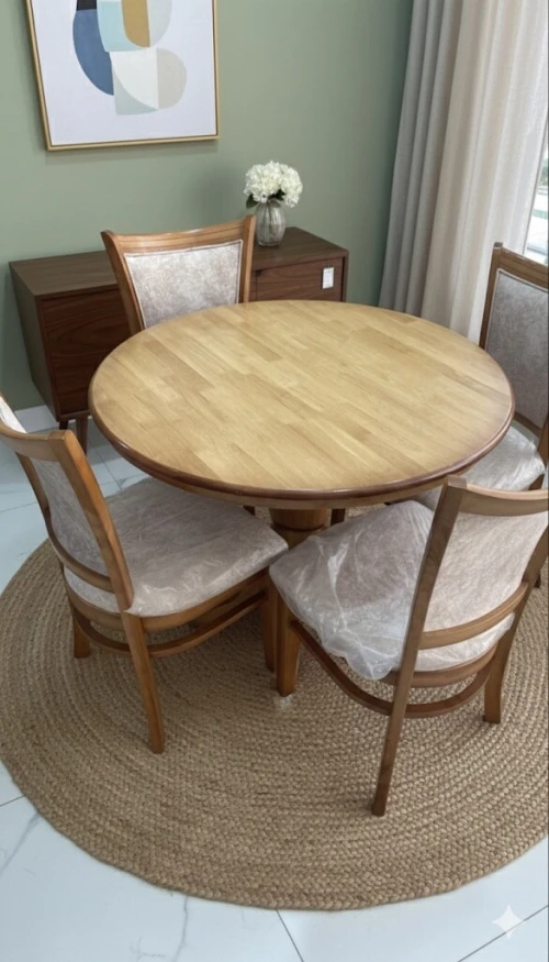 Table salon bois hêtre