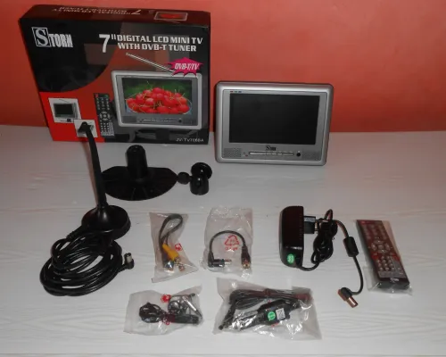 TÉLÉVISION PORTATIF STORN VINTAGE