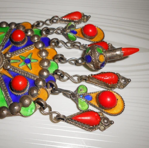 BIJOUX KABYLE EN ARGENT MASSIF ANCIENNE