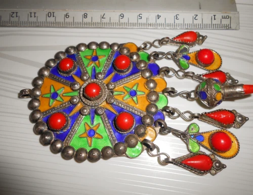 BIJOUX KABYLE EN ARGENT MASSIF ANCIENNE