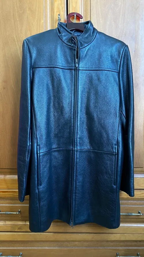 Veste cuir très classe