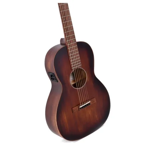 Guitare Sigma 00M-15SE-AGED guitare électro-acoustique folk avec housse