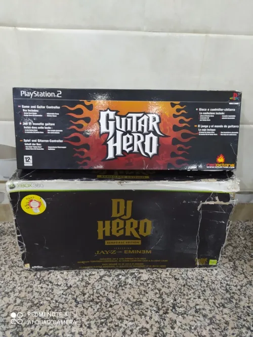 Dj hero xbox360 & Guitar hero ps2