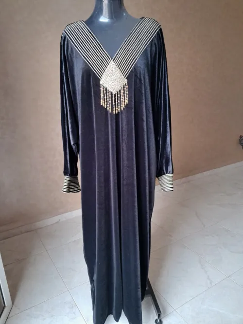 Robe d'hôtesse chauf-souris 