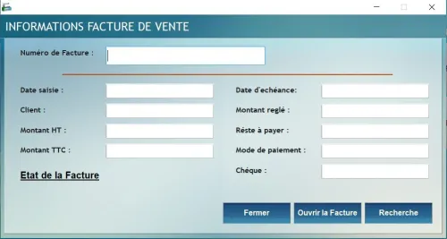 LOGICIEL DE GESTION COMMERCIALE