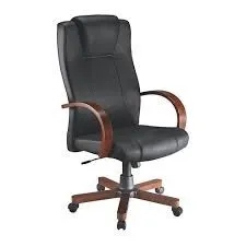 fauteuil directionnelle en bois