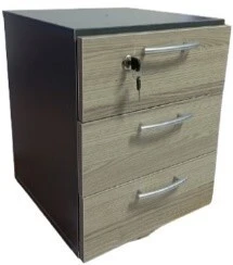 Ensemble de Bureau Mélaminé gris clair