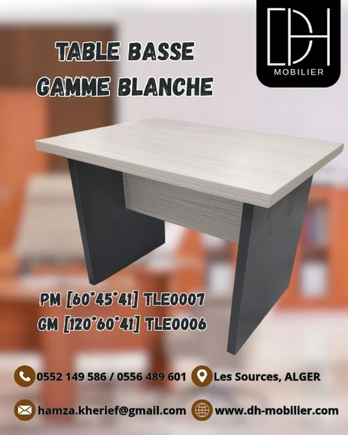 _Table Basse. prix 8 500 da 