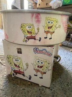 آلة غزل البنات   machine à barbe à papa