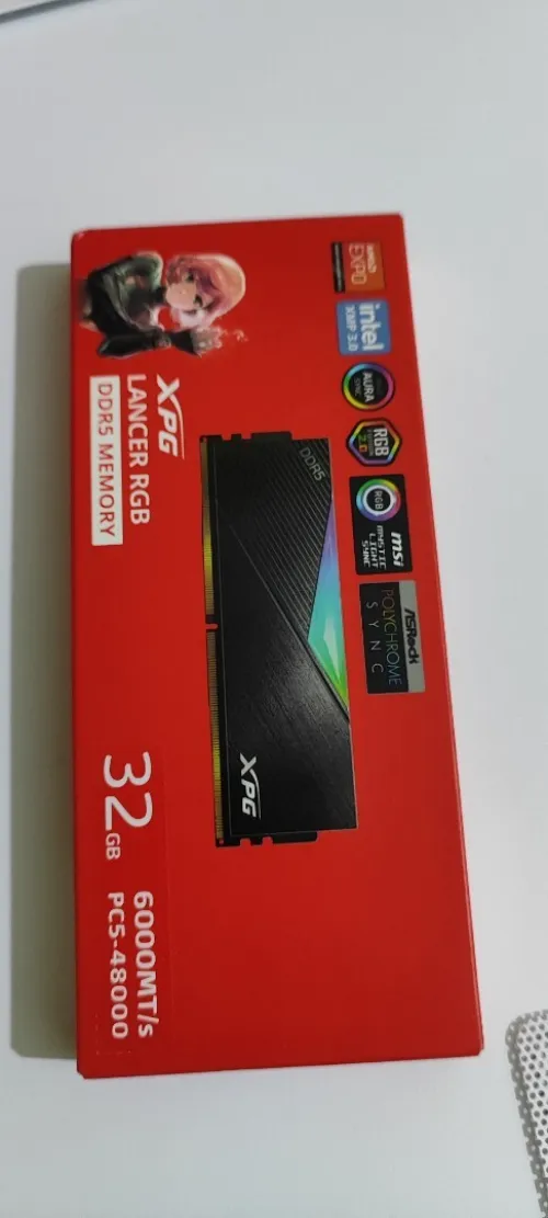 DDR5 32GO 6000MHz CL30 ADATA XPG LANCER RGB