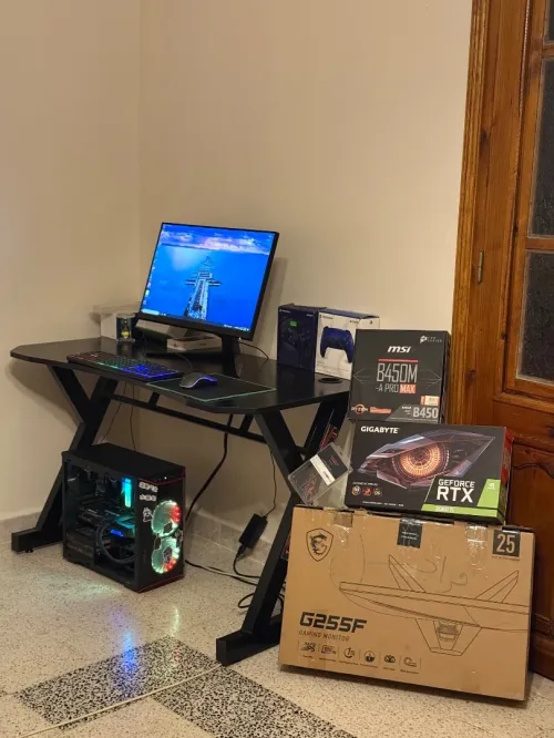Pc Gamer Compler Ryzen 7 + Rtx 3060 Ti + Ecran Msi 