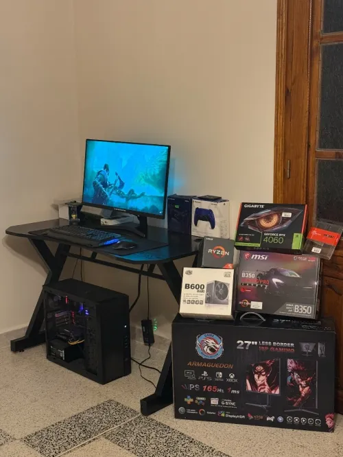 Pc Gamer Compler Rtx 4060 + Ecran 27 Pouces 165Hz A9ra Ltaht