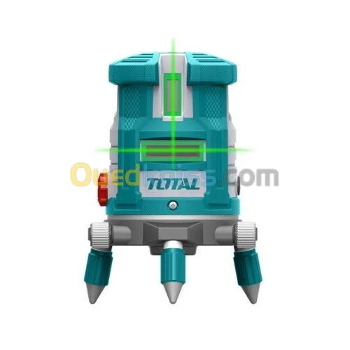 TOTAL Niveau Laser Avec 5Lignes Rayon Vert 30m TLL305205