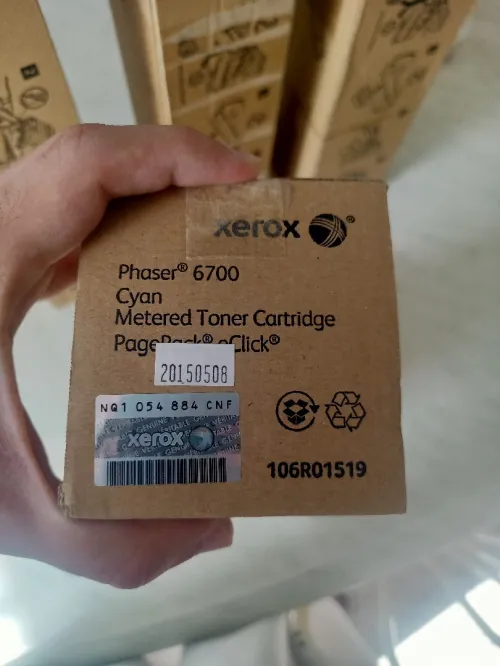 Jeu de toner Xerox 6700 metred (pucé)