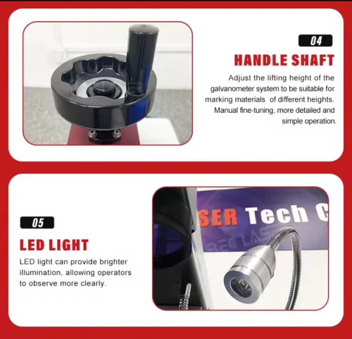 Machine de marquage Laser à Fiber 50 watts BEC LASER Raycus