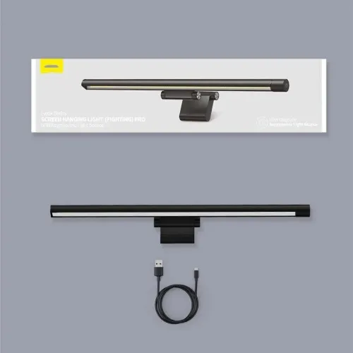 Baseus I-Wok Series Screen Hanging Light Fighting Pro Source De Lumière Asymétrique USB