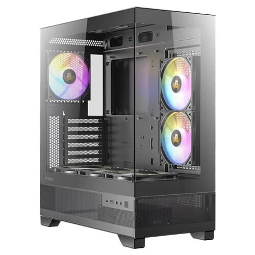 ANTEC CX700 ELITE - BOITIER PC GAMING MOYEN TOWER - 360MM ARGB - AIRFLOW - VERRE TREMPÉ - BLACK