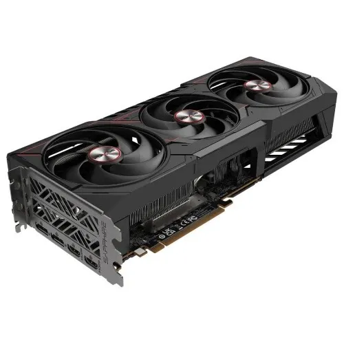 SAPPHIRE PULSE RADEON RX 9070 XT 16G - CARTE GRAPHIQUE - 16 GO GDDR6 - PCIe 4.0 - 2x HDMI + 2x DISPLAYPORT - BLACK